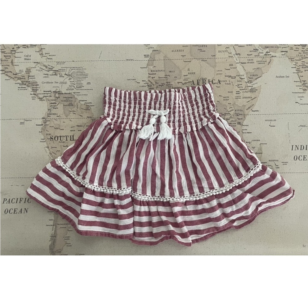 Mayoral Striped Cotton Skirt Size 4